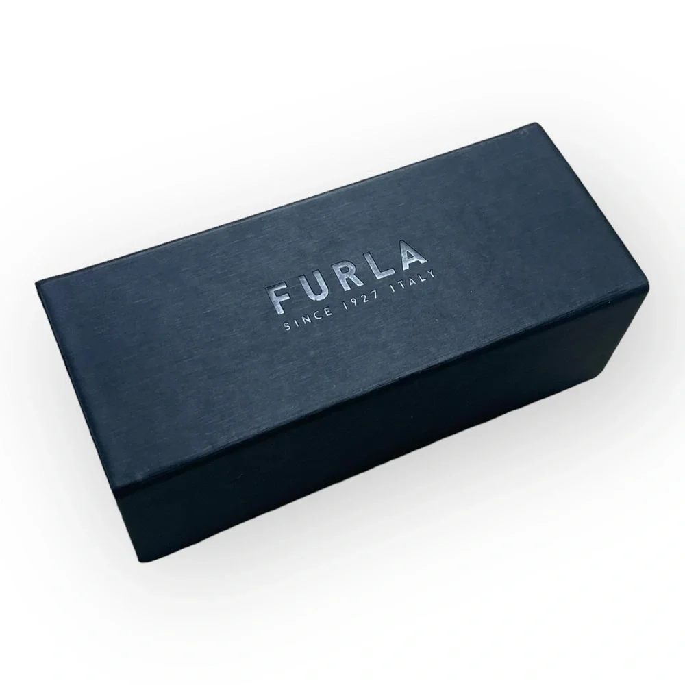 Furla Women's Sunglasses SFU138 Blue Gray Fashion Cat Eye Brand new with Case